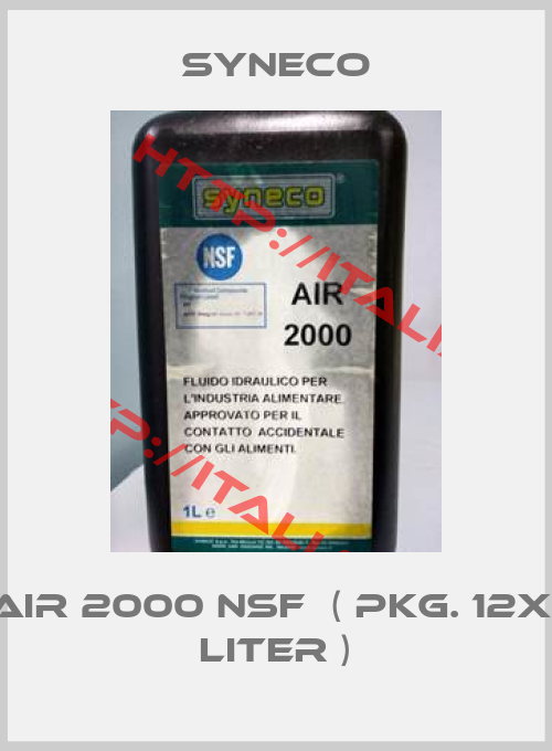 Syneco-Air 2000 NSF  ( pkg. 12x1 liter )