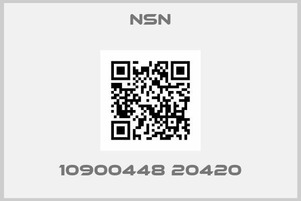 NSN-10900448 20420