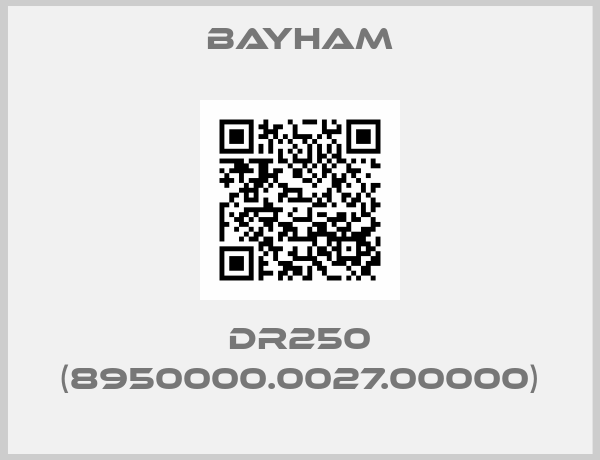 BAYHAM-DR250 (8950000.0027.00000)