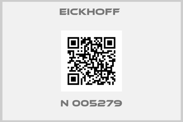 EICKHOFF -N 005279