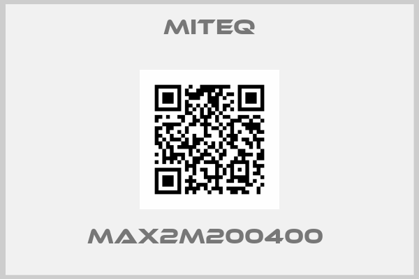 Miteq-MAX2M200400 