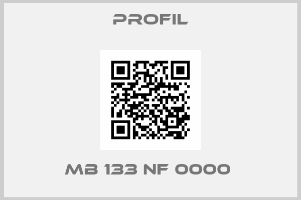 Profil-MB 133 NF 0000 