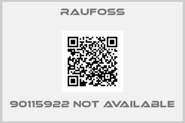 Raufoss-90115922 not available