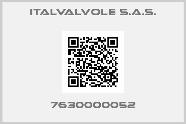 ITALVALVOLE S.A.S.-7630000052
