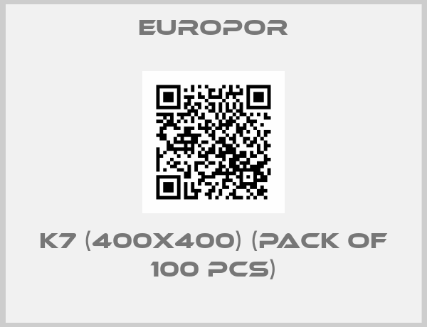 EUROPOR-K7 (400x400) (pack of 100 pcs)