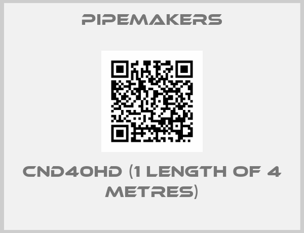Pipemakers-CND40HD (1 length of 4 metres)