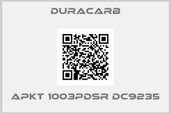 duracarb-APKT 1003PDSR DC9235