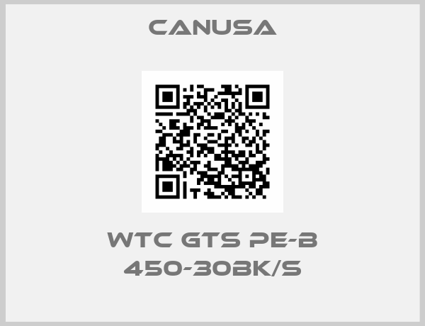 CANUSA-WTC GTS PE-B 450-30BK/S