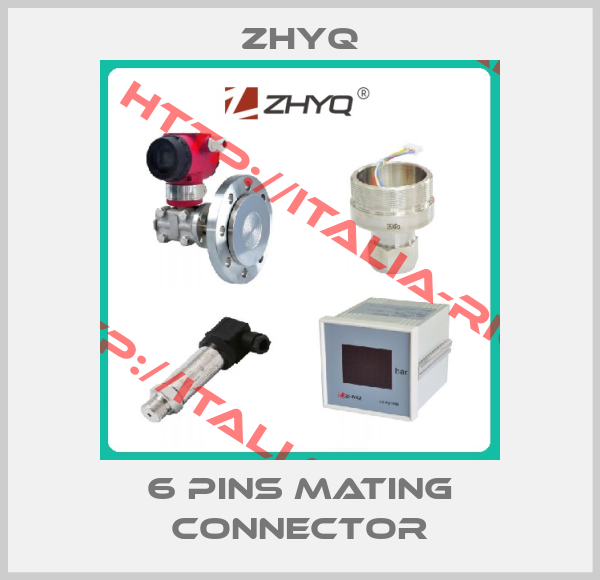 ZHYQ-6 PINS mating connector