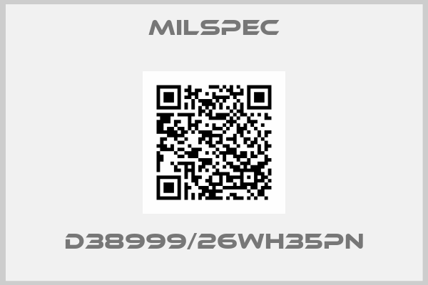 Milspec-D38999/26WH35PN