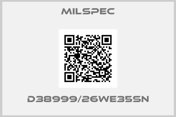 Milspec-D38999/26WE35SN