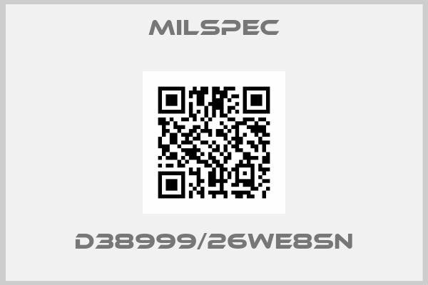 Milspec-D38999/26WE8SN