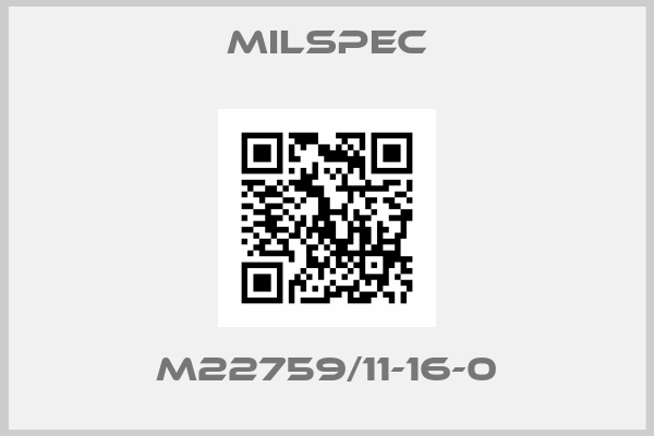 Milspec-M22759/11-16-0