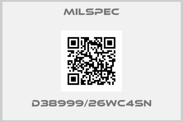 Milspec-D38999/26WC4SN