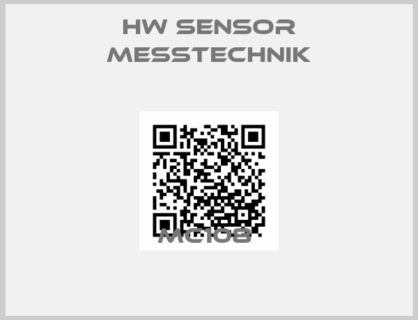 HW SENSOR MESSTECHNIK-MC108 