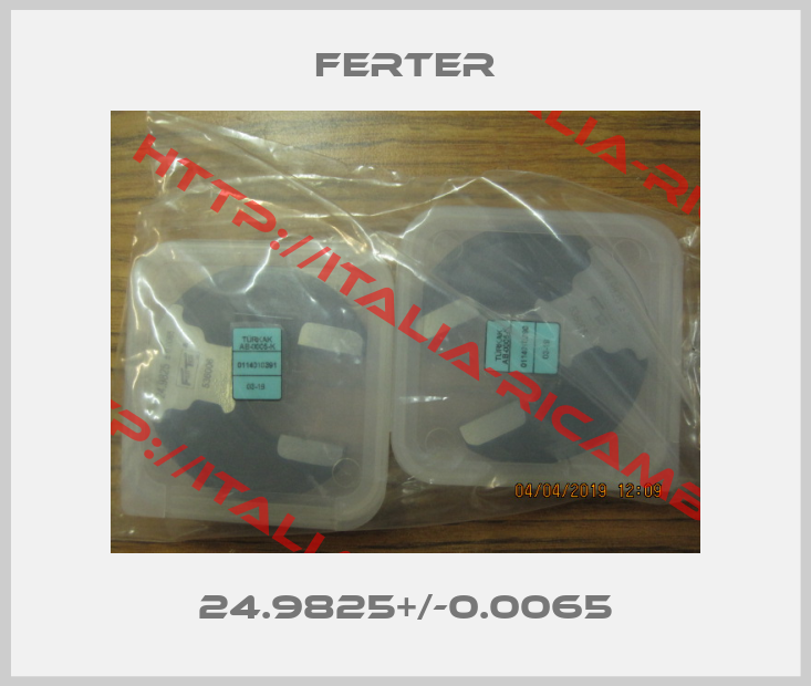 Ferter-24.9825+/-0.0065