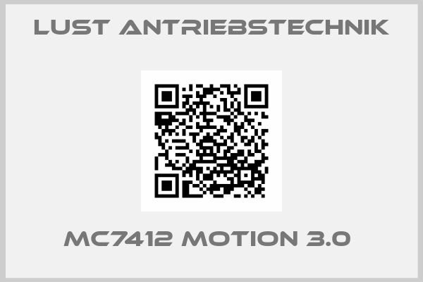 LUST Antriebstechnik-MC7412 MOTION 3.0 
