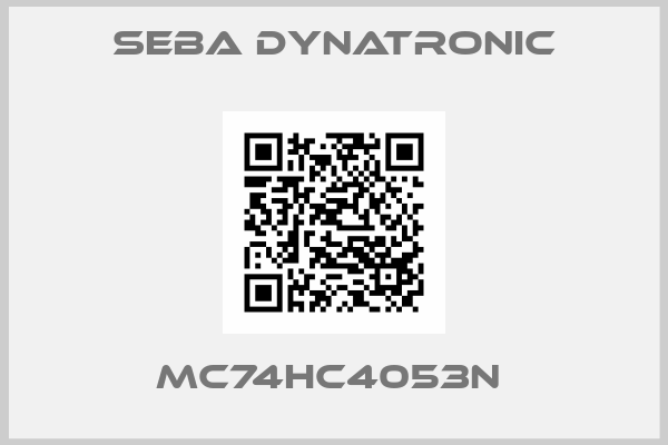 Seba Dynatronic-MC74HC4053N 