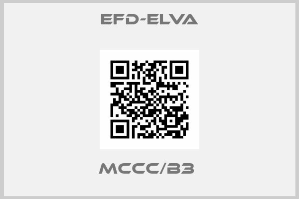 Efd-Elva-MCCC/B3 