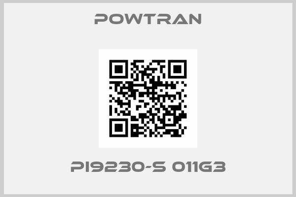 Powtran-PI9230-S 011G3