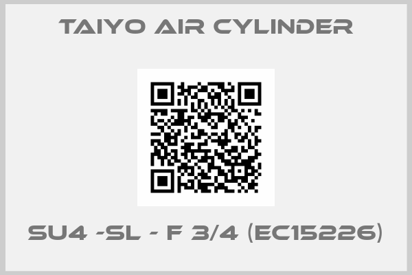 Taiyo Air cylinder-SU4 -SL - F 3/4 (EC15226)