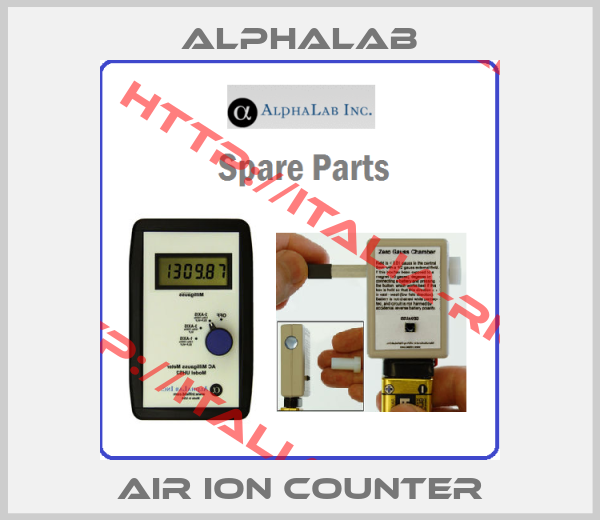 ALPHALAB-AIR ION COUNTER