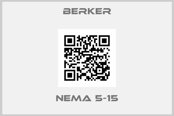 Berker-NEMA 5-15