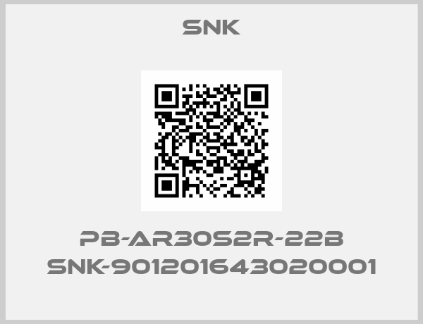 Snk-PB-AR30S2R-22B SNK-901201643020001
