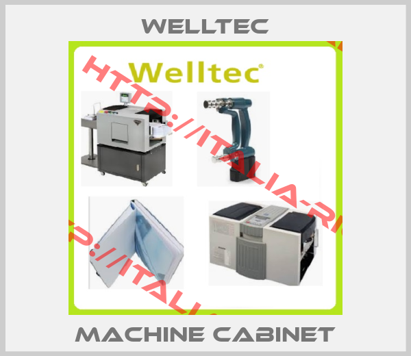 WELLTEC-Machine cabinet