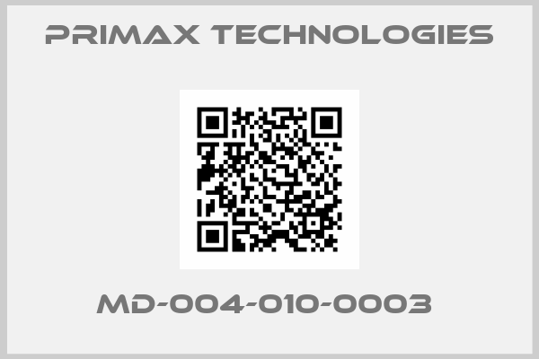 Primax Technologies-MD-004-010-0003 