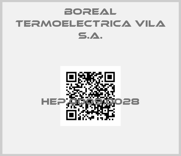 Boreal TERMOELECTRICA VILA S.A.-HEP.0009.0028