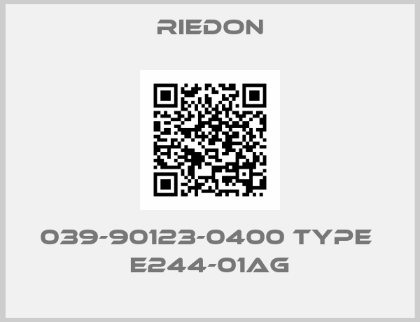 Riedon-039-90123-0400 Type  E244-01AG
