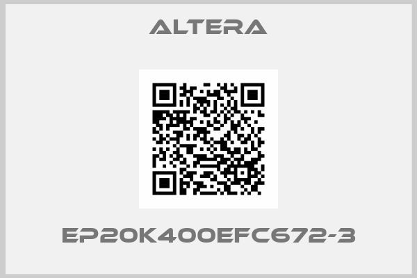 Altera-EP20K400EFC672-3