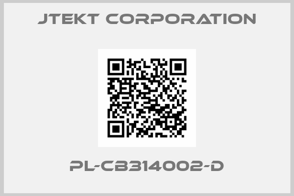 JTEKT CORPORATION-PL-CB314002-D