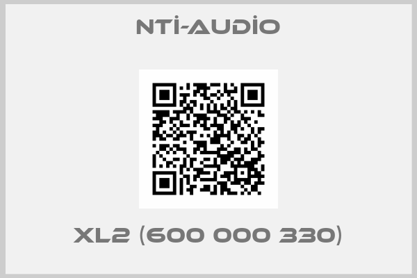 NTİ-AUDİO-XL2 (600 000 330)