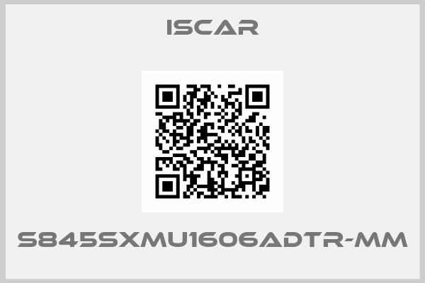 Iscar-S845SXMU1606ADTR-MM