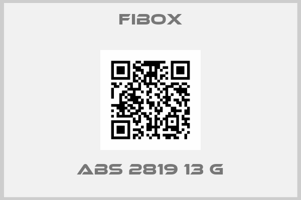 Fibox-ABS 2819 13 G