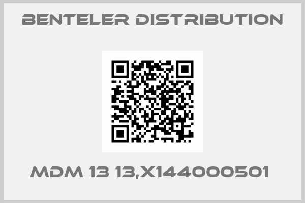 Benteler Distribution-MDM 13 13,X144000501 