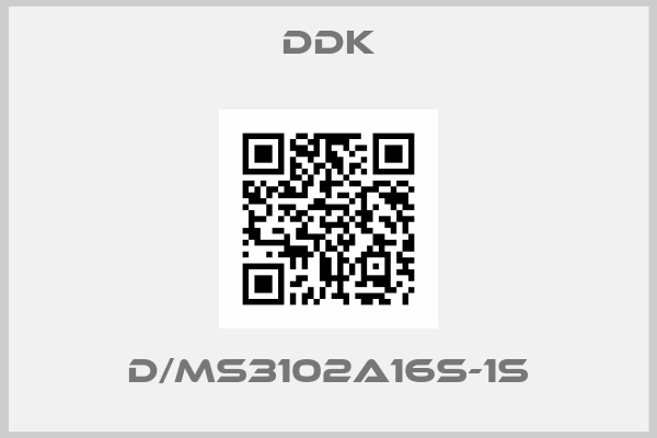 DDK-D/MS3102A16S-1S
