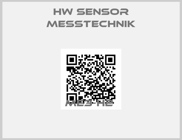 HW SENSOR MESSTECHNIK-ME3-H2 