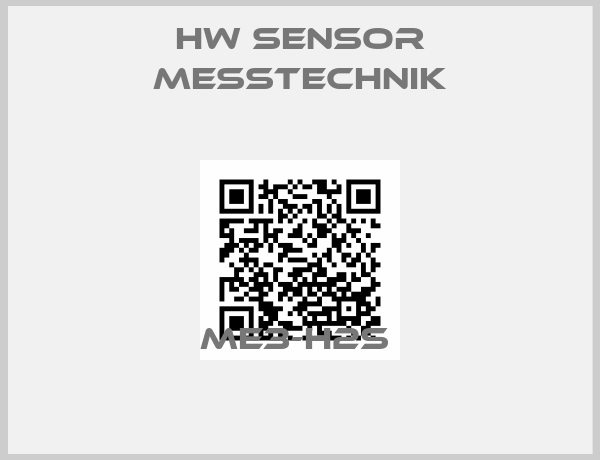 HW SENSOR MESSTECHNIK-ME3-H2S 