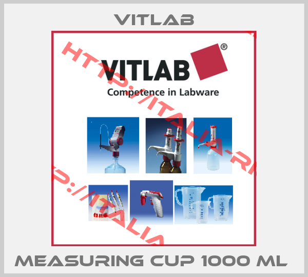 Vitlab-MEASURING CUP 1000 ML 
