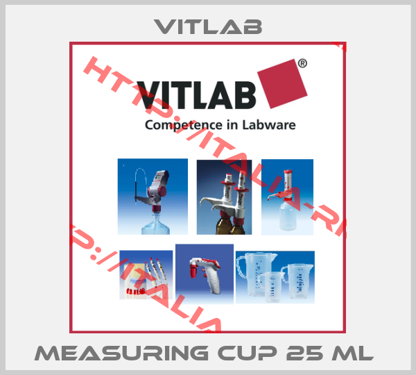 Vitlab-MEASURING CUP 25 ML 