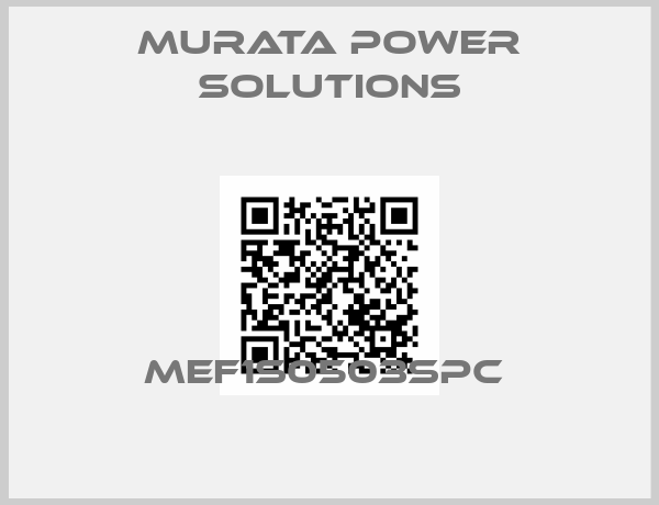 Murata Power Solutions-MEF1S0503SPC 