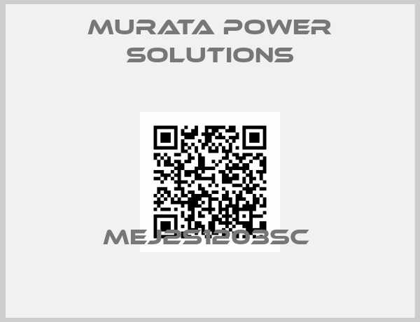 Murata Power Solutions-MEJ2S1203SC 