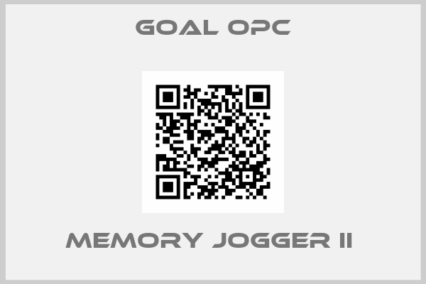 Goal Opc-MEMORY JOGGER II 
