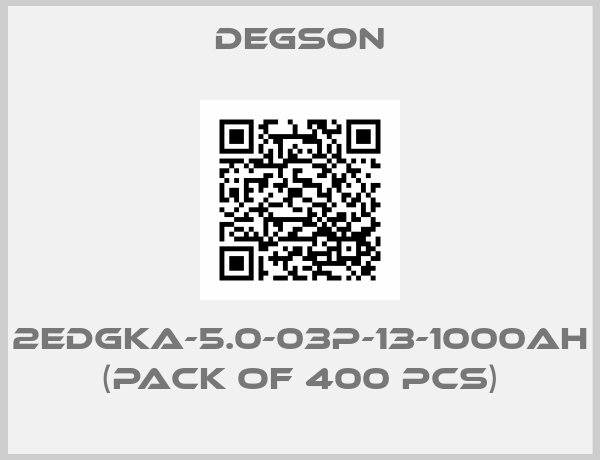 Degson-2EDGKA-5.0-03P-13-1000AH   (pack of 400 pcs)