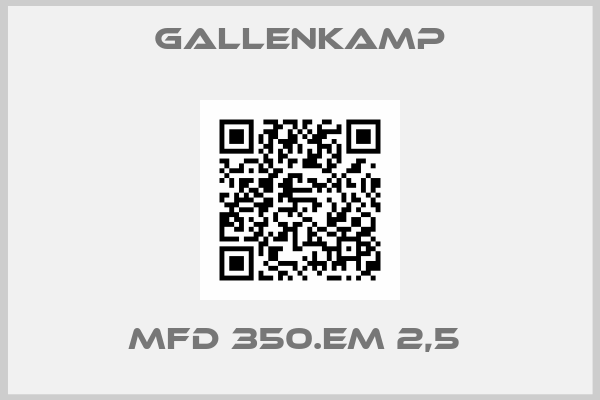 Gallenkamp-MFD 350.EM 2,5 
