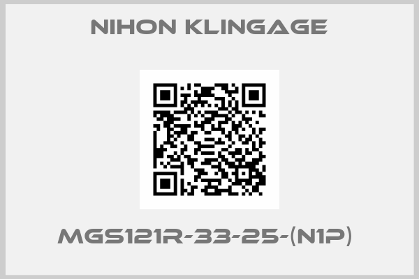 Nihon klingage-MGS121R-33-25-(N1P) 