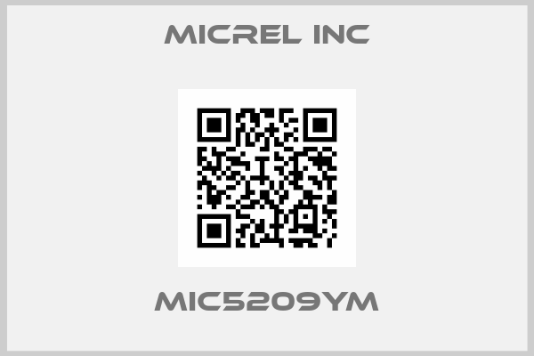 Micrel Inc-MIC5209YM